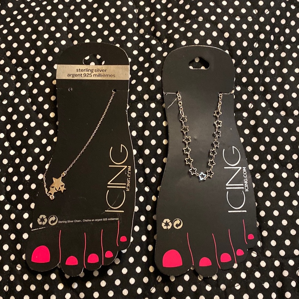 Two new ankle bracelets!
